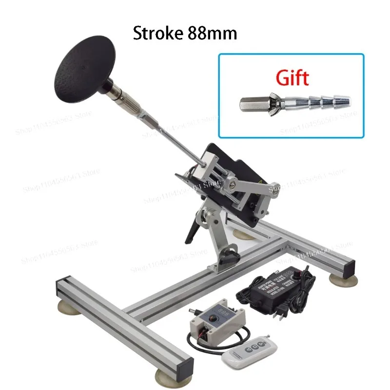 DIY 88mm Telescopic Linear Motor Kit - With Speed Controller & Aluminium Adjustable-Angle Stand (Automatic Operation)