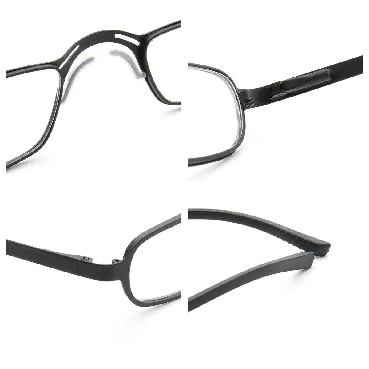 Retro Small Rectangle Reading Glasses Ultra Light Metal Women Men Reader Glasses  Myopia Precription Eyewear