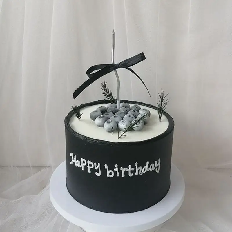 

6 Inch Simulation Cake Model Plastic DIY Embryo Cake Model Store Window Display Props Cream Blueberry Cake Props Home Decoration