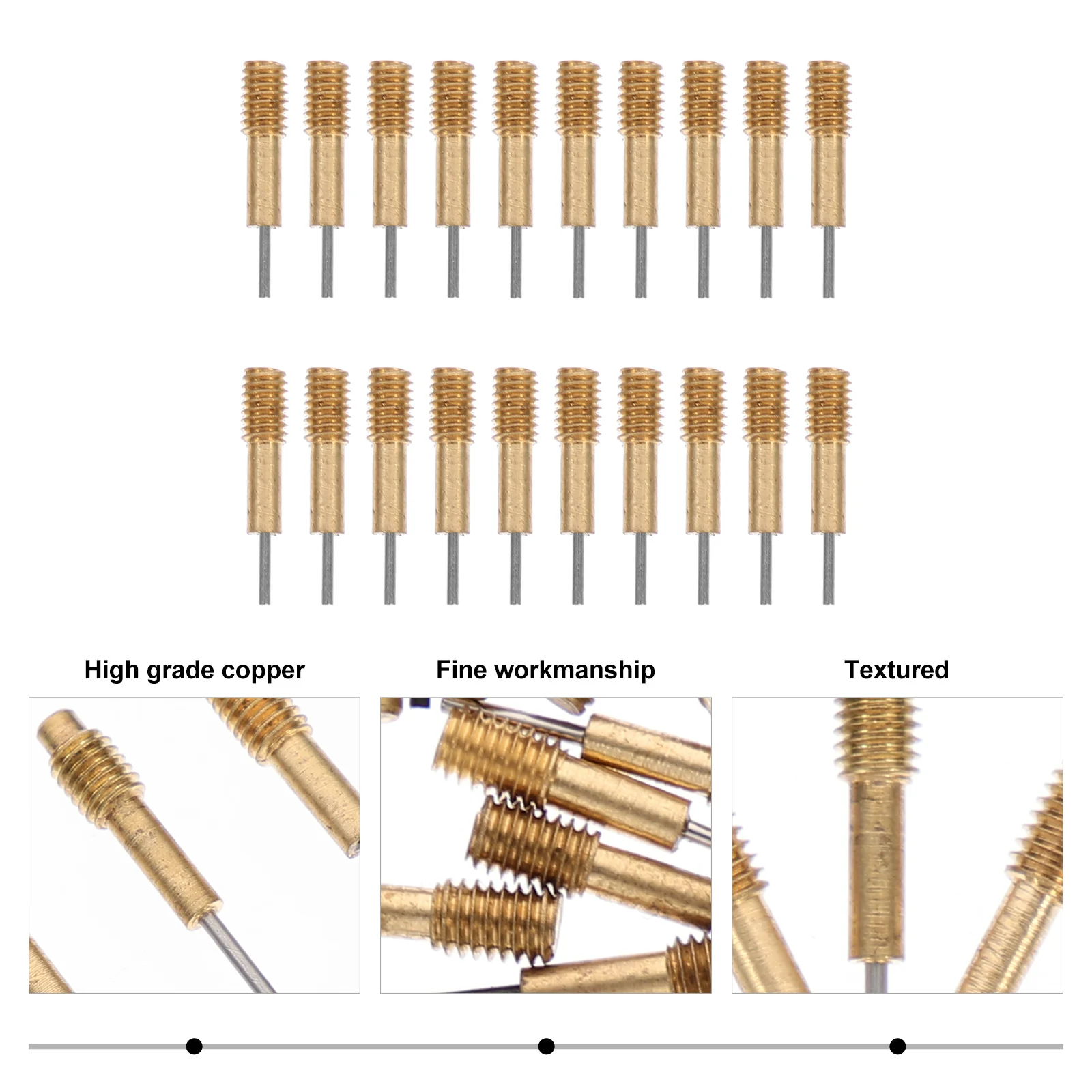 

20pcs Link Removers Stainless Steel Watch Band Pin Removal Tools Repair Kit For Watch Strap Adjustment Maintenance