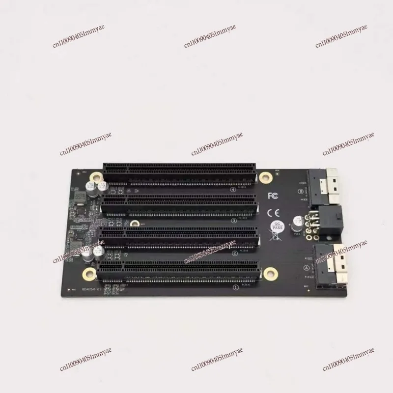 

PCIe 4.0 x4x4x4x4 Extension Adapter, SlimSAS 8654 Independent Expansion Transfer Backplane