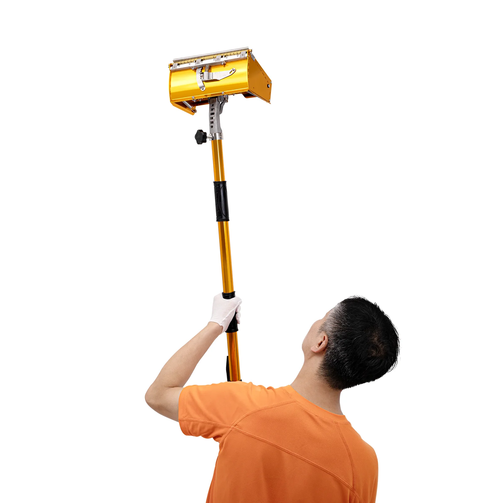 

Wall Finishing Tool With Adjustable Extendable Handle, Paint Scraping Tool with Paint Box