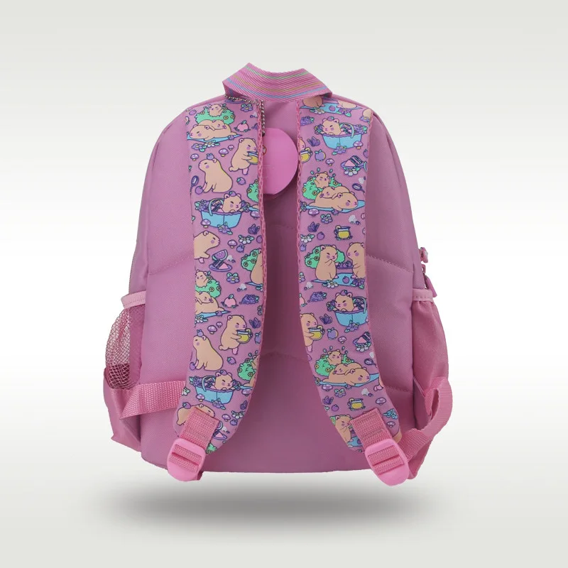 Australian Medium Capibala Backpack Girl Name Card Filling Package Outing Travel Decoration Backpack Cute Holiday Gifts Bag view 2