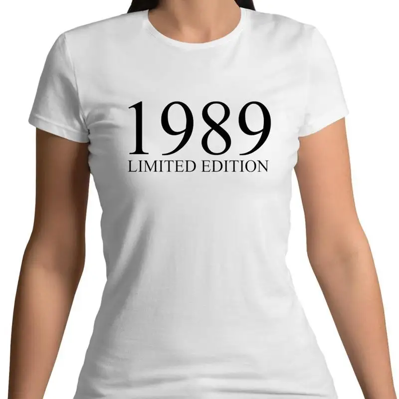 Edición limitada 1989 - Camiseta para mujer - Regalo de cumpleaños 35 y 35 años de regalo