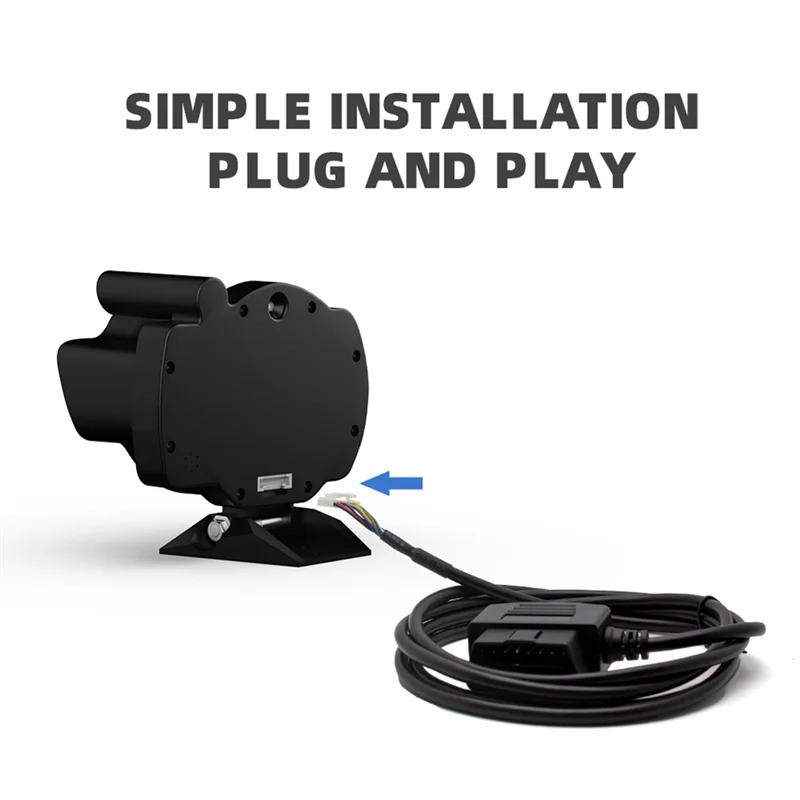 

OBD2 Head Up Display Dashboard Speed RPM Water Temperature Voltage Gauge Digital Display, OBDII Meter For Car