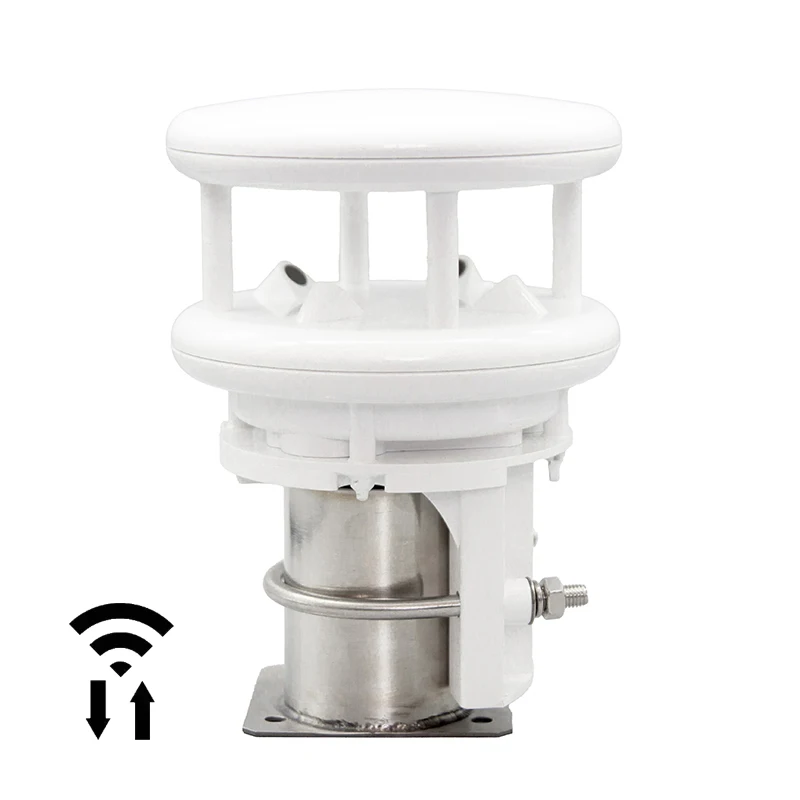 2026 Ce Lora Lorawan Wifi 4G Gprs All-Weather Ultrasonic Wind Speed/Direction Sensor No Moving Parts Maintenance-Free Easy To In