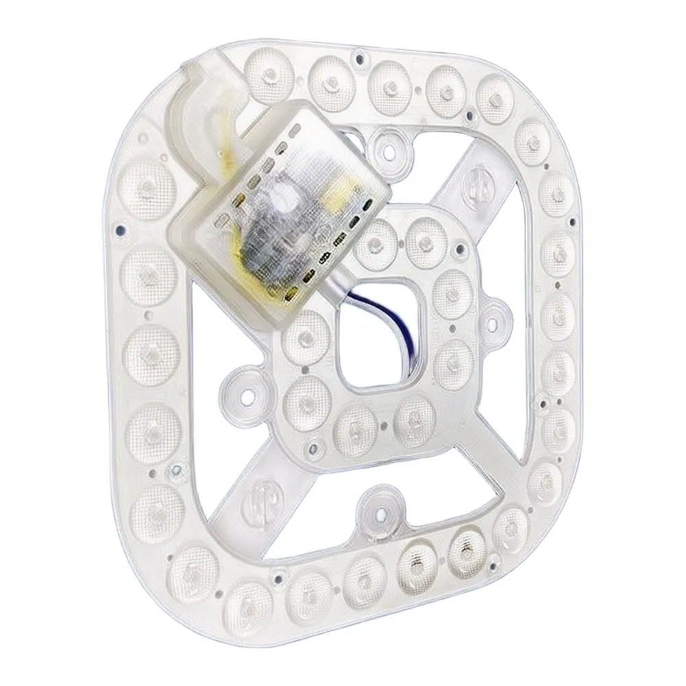 24W Dimmable LED Ceiling Light Panel 2500lm with Tricolor Output and Magnetic Attachment for Modern Room Upgrades