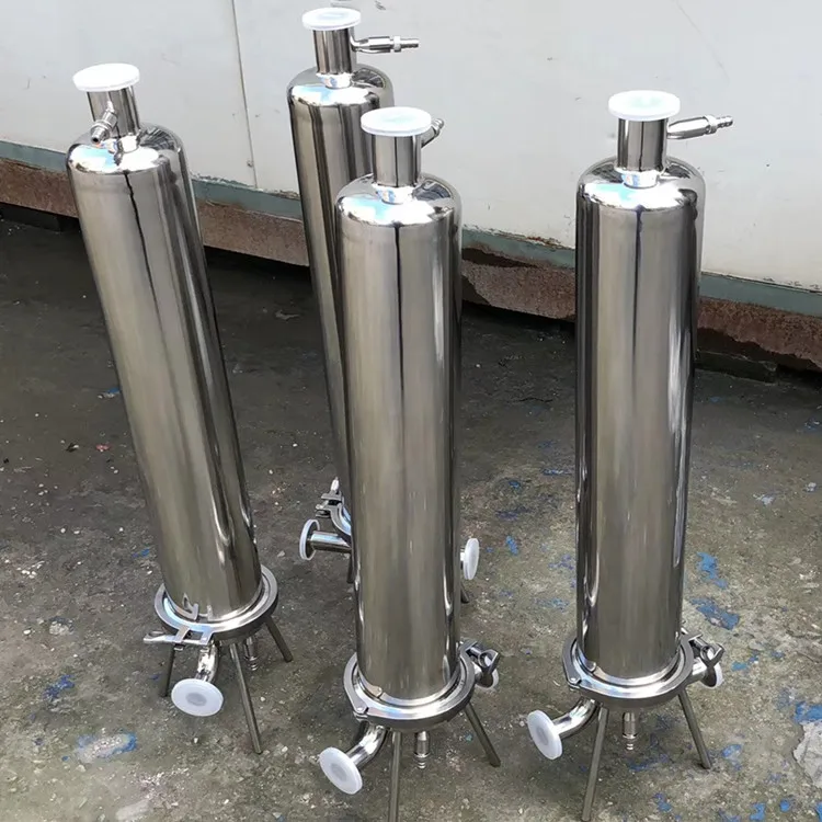 Stainless Steel Sanitary Grade Microporous Membrane Air Filter Sterile Breather High-Temp Steam Filter