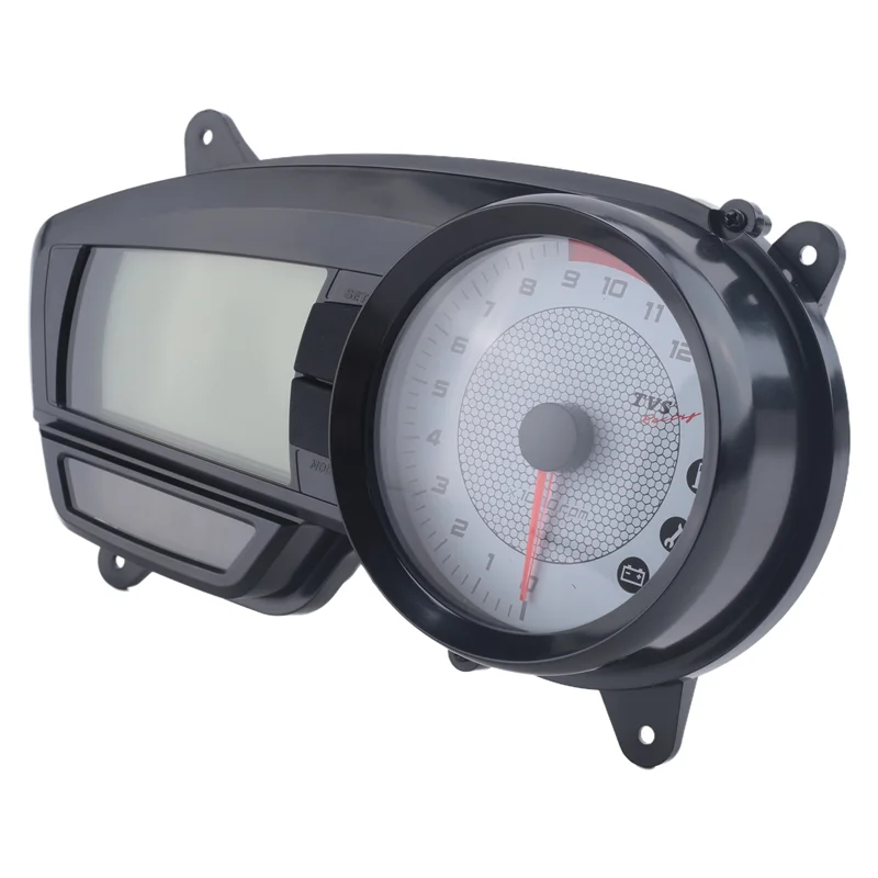 

【Price Drop !!】Motorcycle Tachometer Digital Odometer Motocross Speedometer Meter Gauge Dirt Bike For TVS APACHE RTR 160 CC 180