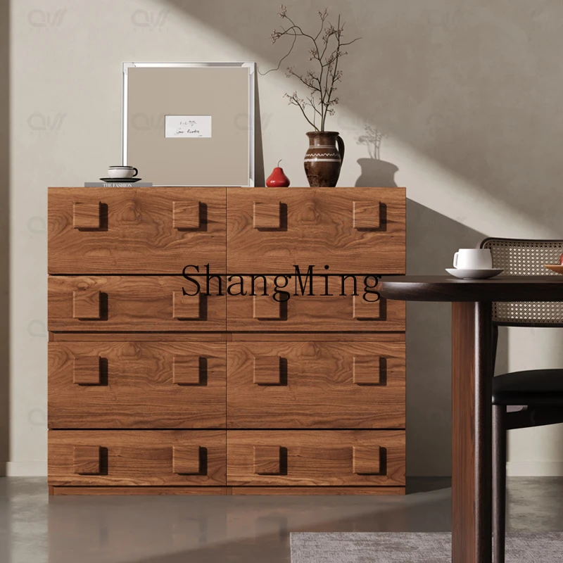 CL medieval TV chest living room multi-functional module combination creative storage bedside table