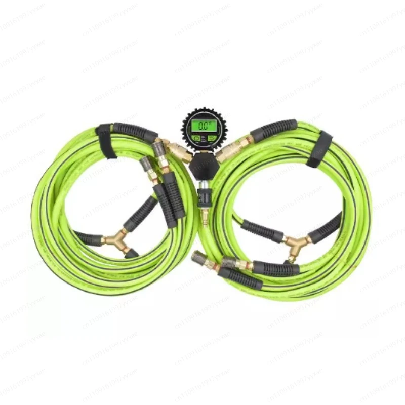 Desert off-road multi-function charging and discharging tire pressure gauge 1 minute 2/1 minute 4 high-precision digital display