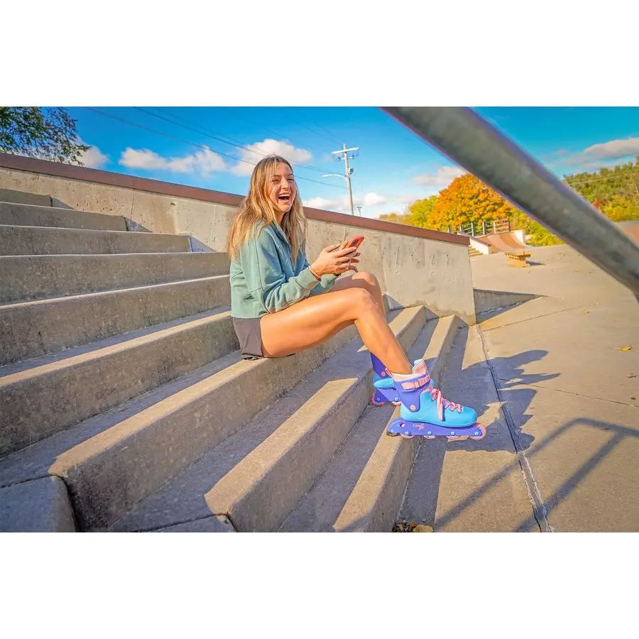 Patins à roues alignées moulés GRL South Beach par Elite