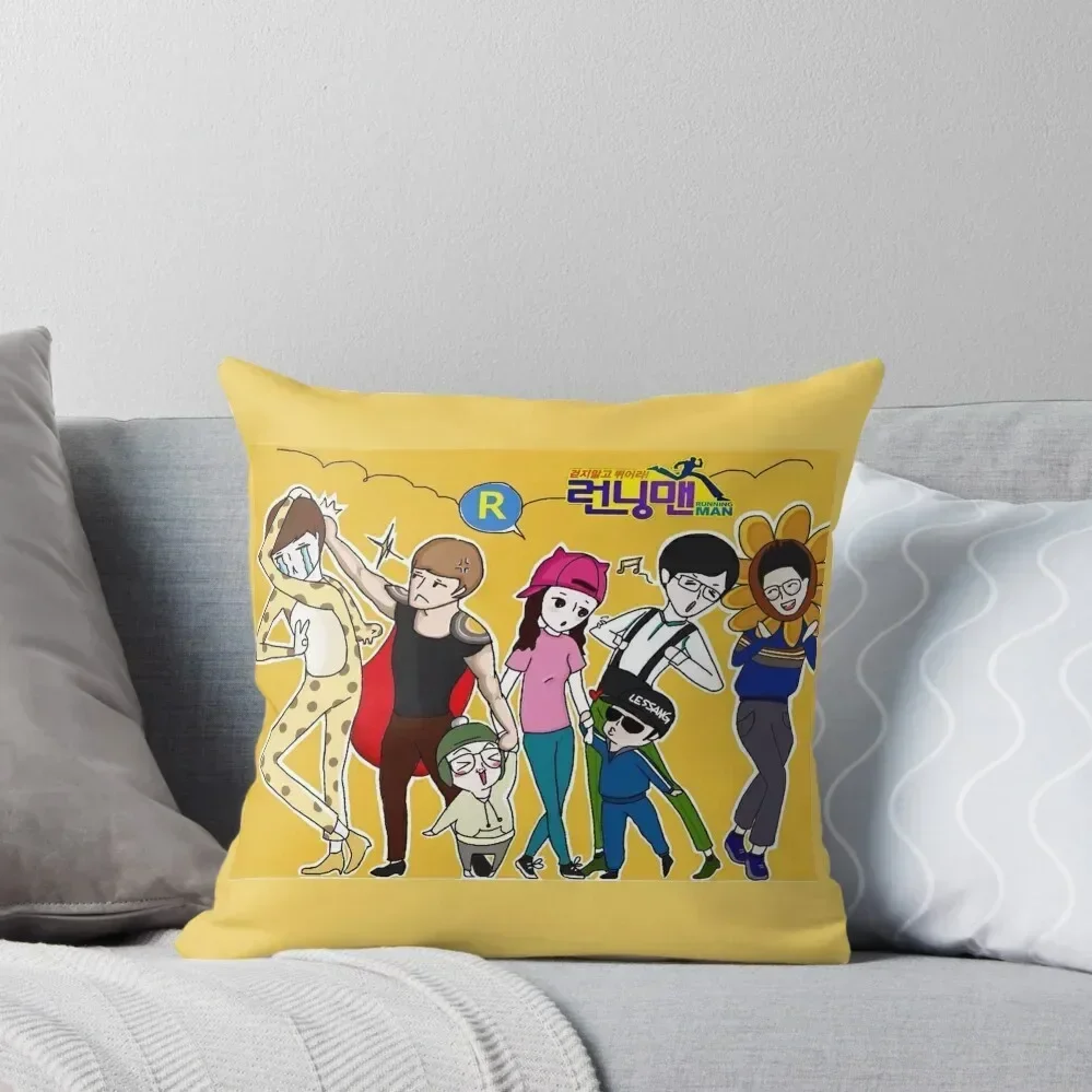 

running man Throw Pillow Pillowcases Cushion Covers Sofa Pillow Decor Sofa Decorative Covers pillow
