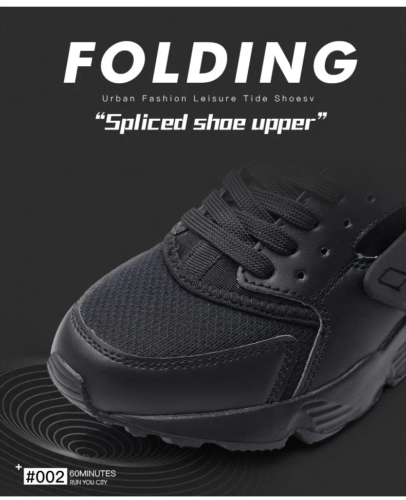 Sommerliche Herren-Freizeitschuhe mit atmungsaktiver Mesh-Oberfläche, leichtem, weichem Boden und trendigem Design – Lauf- und Sportschuhe für Herren aus China – Detail 13