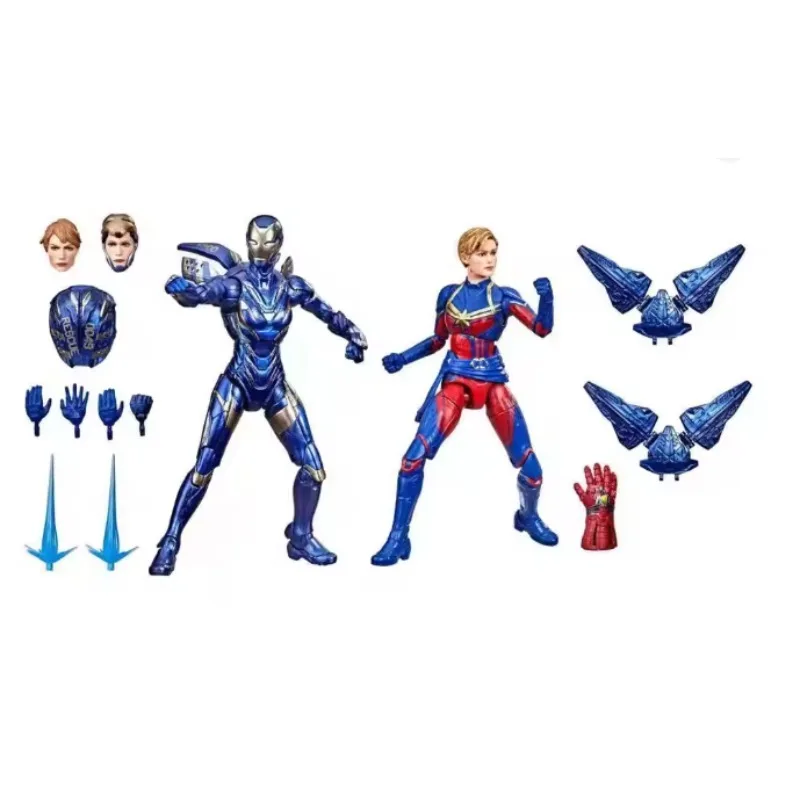 新品オリジナル ハズブロ マーベルレジェンドシリーズ インフィニティサーガ マーベル アベンジャーズ エンドゲーム レスキューアーマー キャプテン・マーベル アクションフィギュア