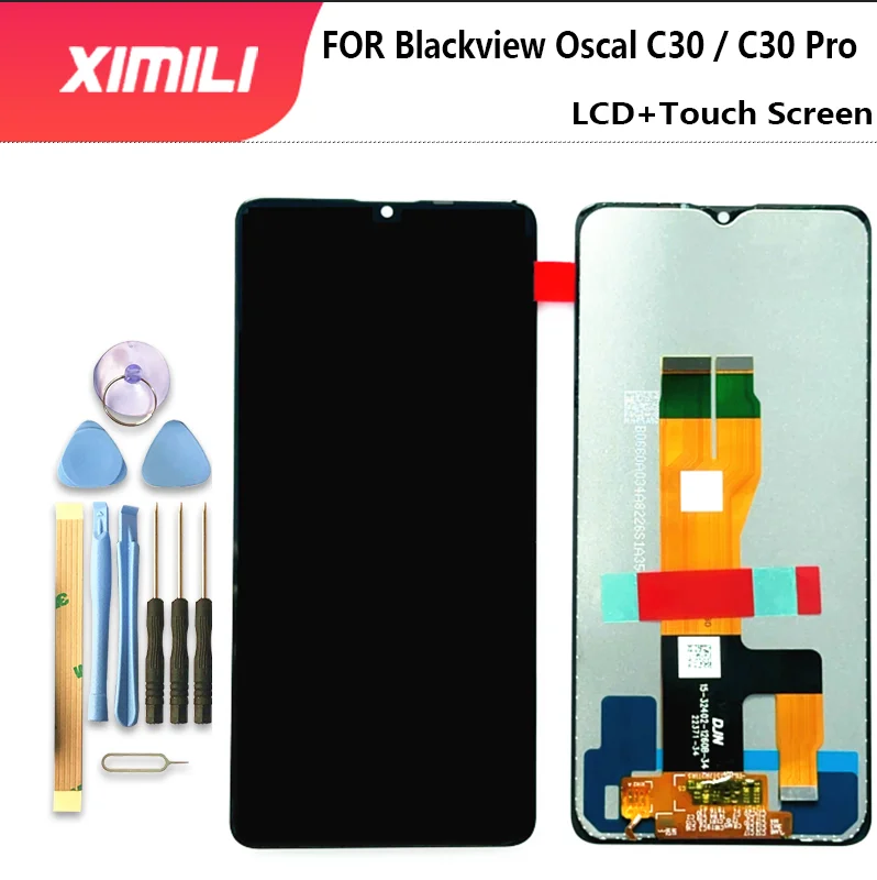 

New Tested LCD Display For Blackview Oscal C30 / c30 pro LCD Display Touch Screen Digitizer LCD Screen Assembly