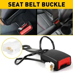 Universal 173mm Car Seat Belt Clip Extension Plug Car Safety Belt Lock Safety Seatbelt Locking Buckle Socket Plug Connector