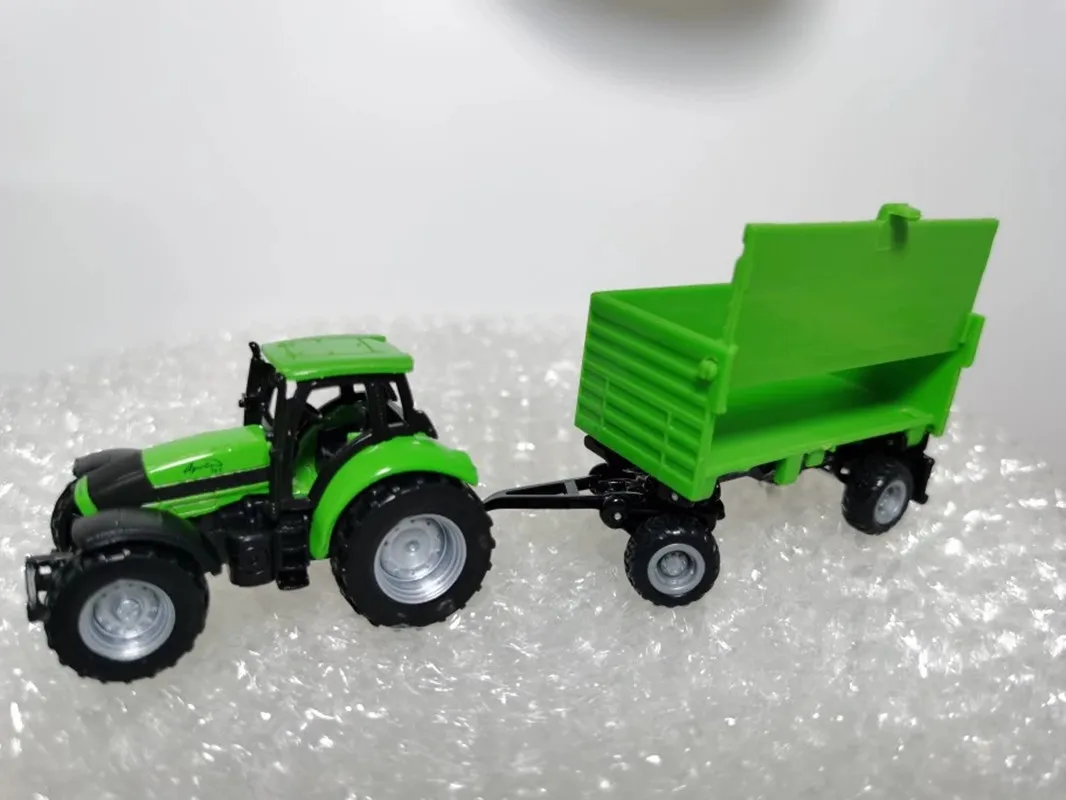 1: 87 alloy 1606 1605 farm tractor model,simulation of farmer transport vehicle toys,original packaging gifts,wholesale