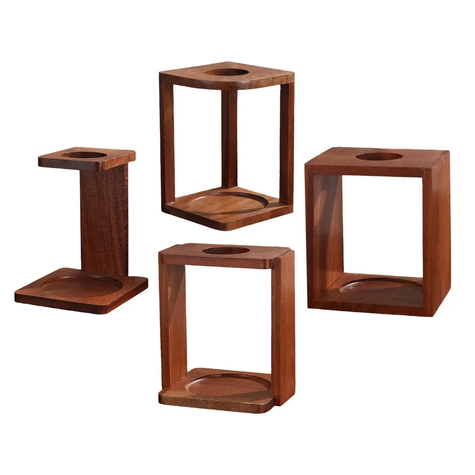 

Coffee Station Coffee Tray Holder Wooden Classic Coffee Maker Stand Coffee Cup Holder for Tea House Restaurant Home Tea Party