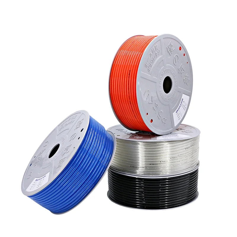 Trachea High Pressure Pipe Inner Diameter 8mm Air Compressor Hose Transparent Air Pump PU Pipe 90m