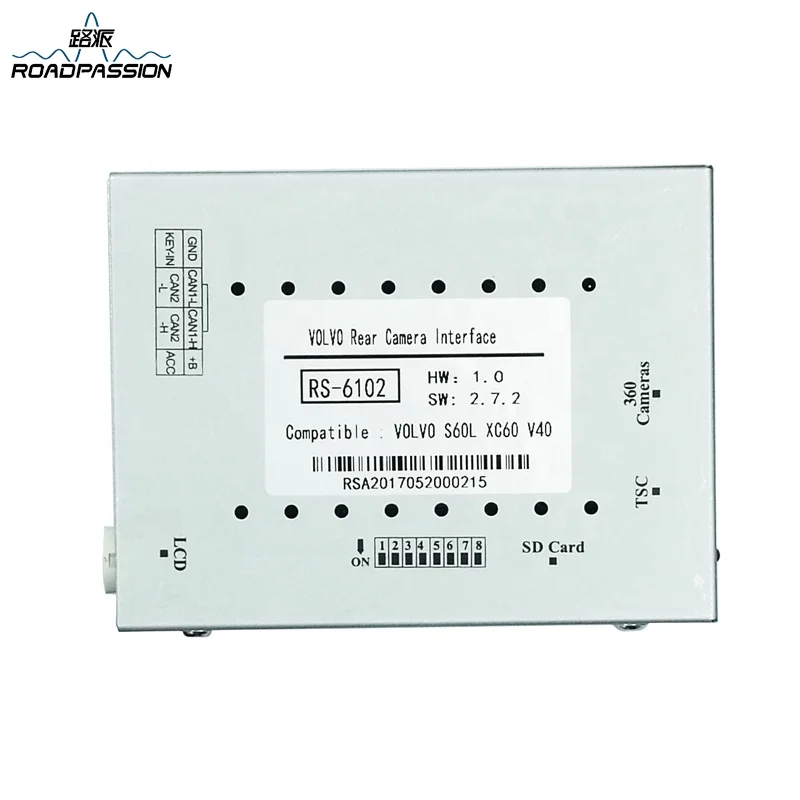 MSS60L V40 V60 XC60 Volvos S60 واجهة فيديو الوسائط المتعددة