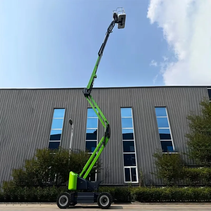 YG 16m 230kg Cherry Picker Truck Aerial Work Platform Lift Articulated Boom Lift