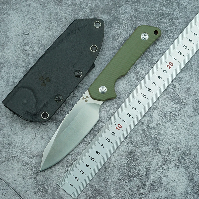

LEMIFSHE JR3019 Фиксированный нож из настоящей стали D2 с ручкой G10 Открытый Кемпинг Охота Кухня Выживание Многофункциональный инструмент EDC