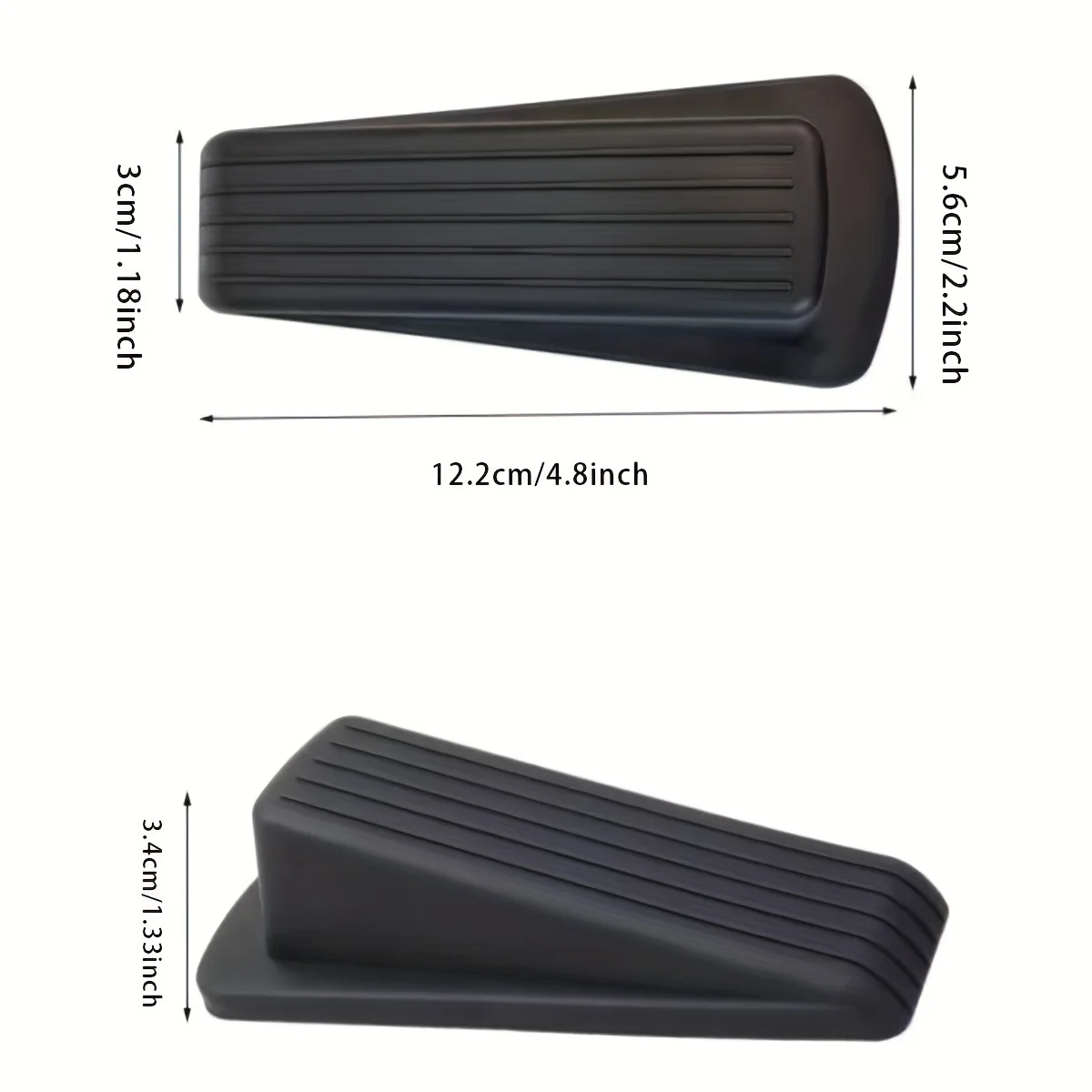 Rolha De Porta Fixa Windproof, Segurança Doméstica, 1Pc