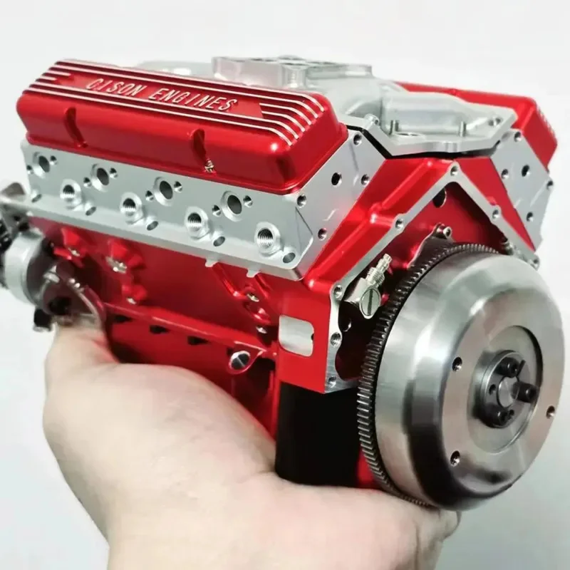 New V8 Small-Block Engine Model Kits V8 Engine Kit Build Your Own Stem V8 Model Engine Mini V8 Model Engine