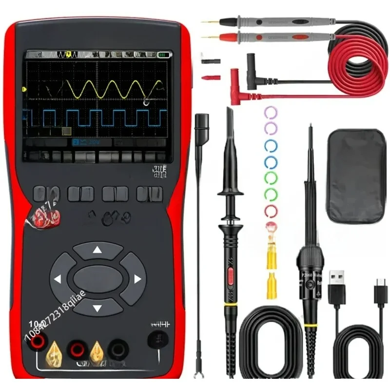 280MS Rate PC Waveform Data Storage Dual Oscilloscope Signal Generator ZT703S 3In1 Digital Multimeter 50MHz Bandwidth