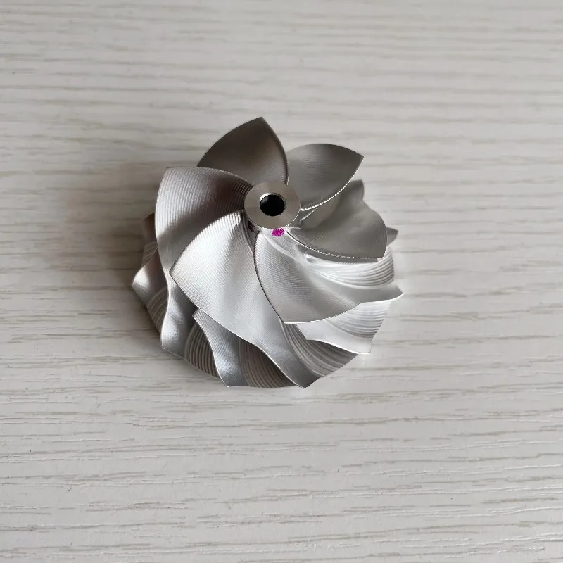 K04 Forward 45.00/56.08mm 6+6 Blades Point Milling air Curve High Performance Turbo Turbocharger Billet Compressor Wheel