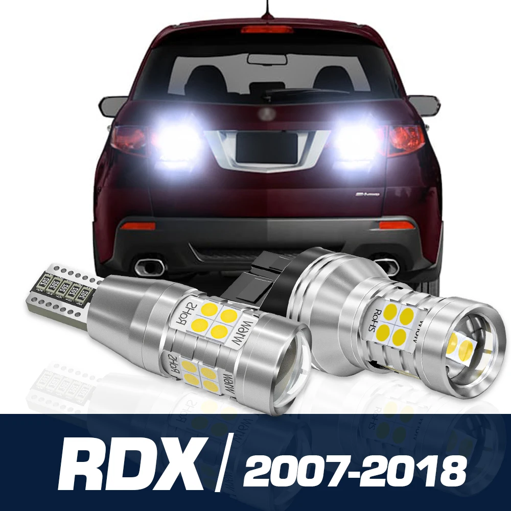 

2pcs LED Reverse Light Backup Bulb Canbus Accessories For Acura RDX 2007 2008 2009 2010 2011 2012 2013 2014 2015 2016 2017 2018