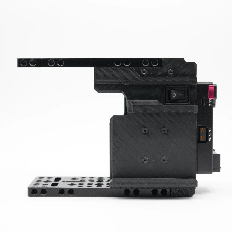 FusionRig For Canon R5C Camera Cage Expansion Module cineback