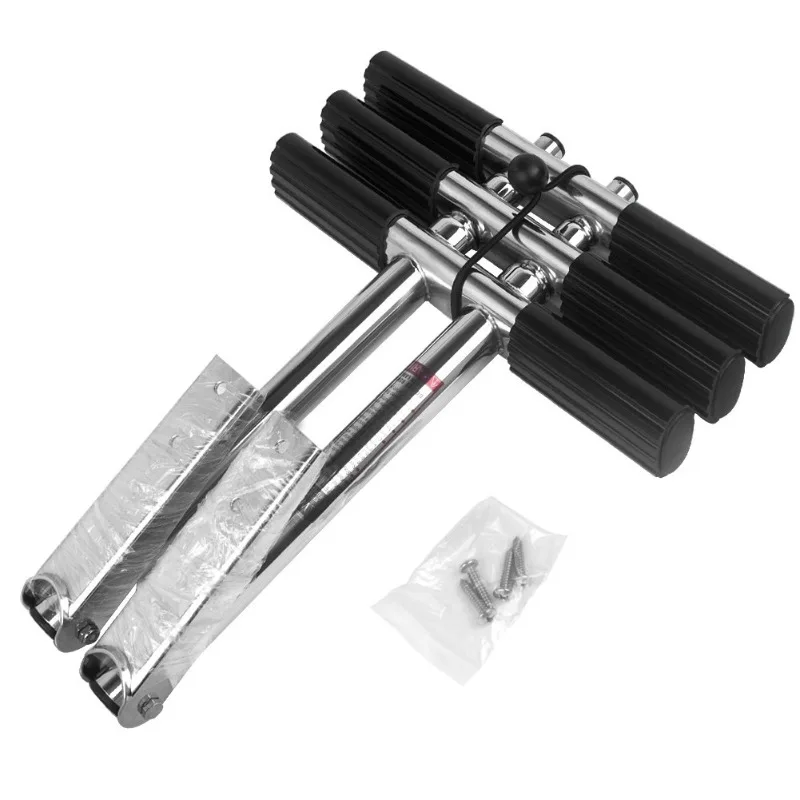304 stainless steel yacht speedboat telescopic ladder, marine hidden folding sewer ladder, marine hardware accessories