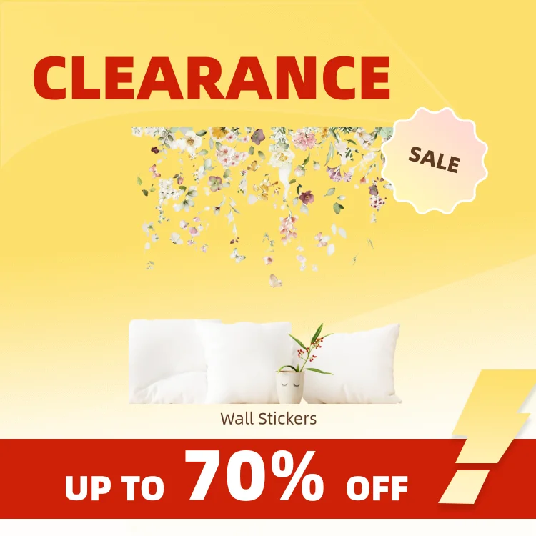 Clearance_Home Decoration Stickers & Posters_Continuous updates