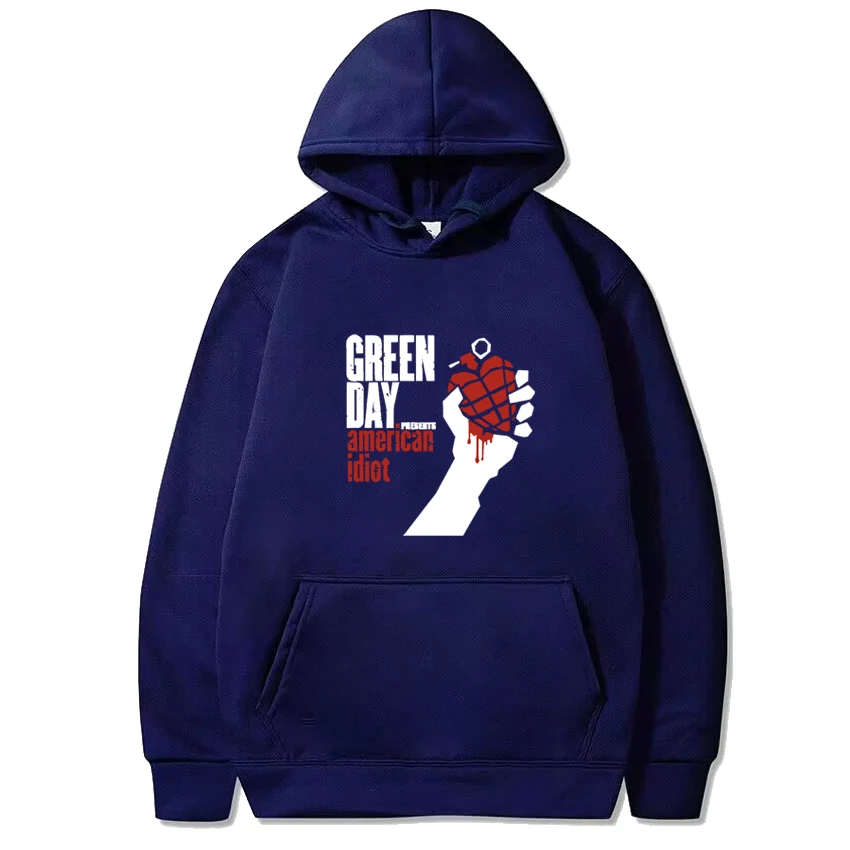 Hot Sale New in GREEN DAY Printed Hoodies Unisex harajuku fashion Y2k Sweatshirt Men women Fleece Long sleeve pullover Coat Tops