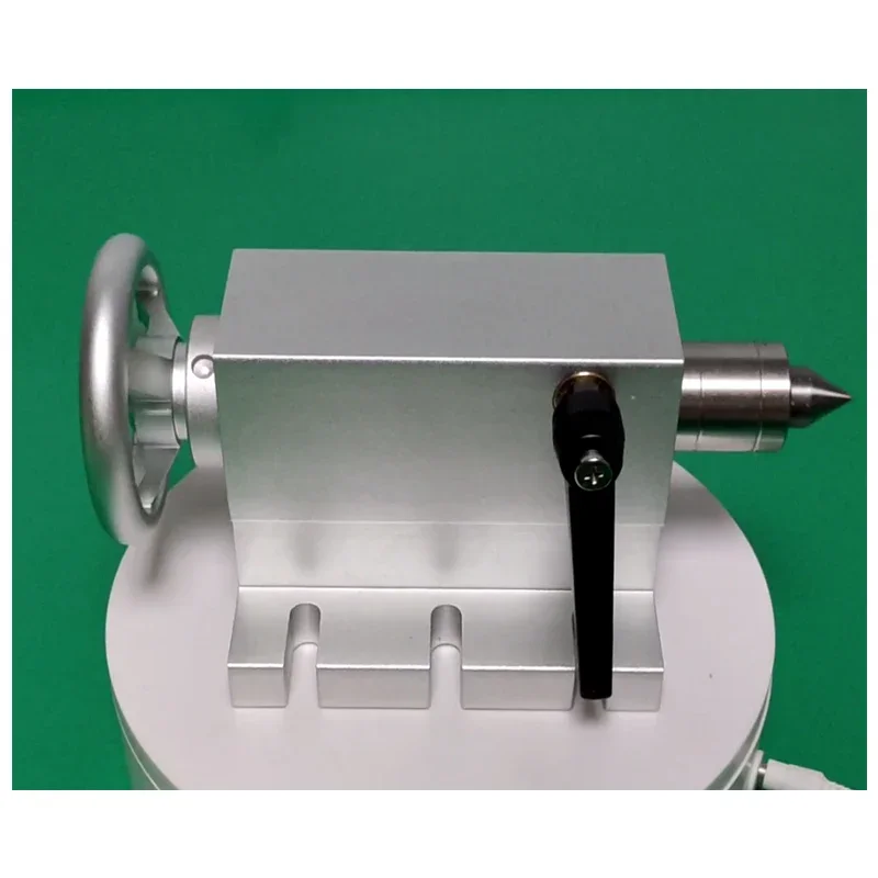 MT2 Activity Tailstock CNC 4th Rotary Axis Lathe Engraving Machine Chuck Tools Telescopic Stroke 50MM Center Height 65mm