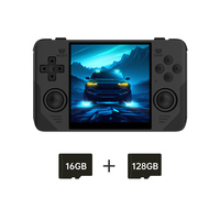 POWKIDDY RGB30 128G Retro Handheld Game Console Pocket 16G+128G 720*720 4 Inch IPS Screen Built-in WIFI RK3566 Open-Source