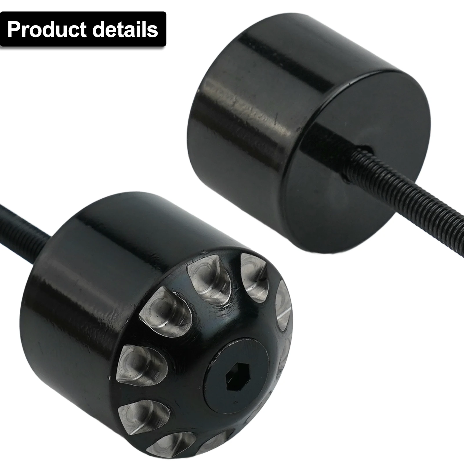 

Stainless Steel Handlebar End Weights for Can Am For Ryker 600 900 Enhances Aesthetics and Stability for 2019 2023