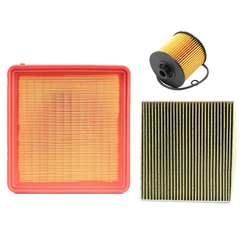 3pcs/Filter Set For Geely Binrui 1.0t/Cool 1.5t/1.4t/Oil Filter Cabin Air Auto Parts