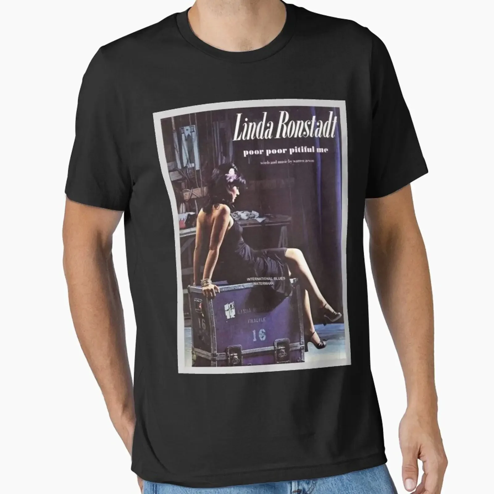 Memories Of Linda Ronstadt Poor Pitiful Me 1977 Simple Dreams Tour designed and sold by osgodby83 vintage Washed Slightly