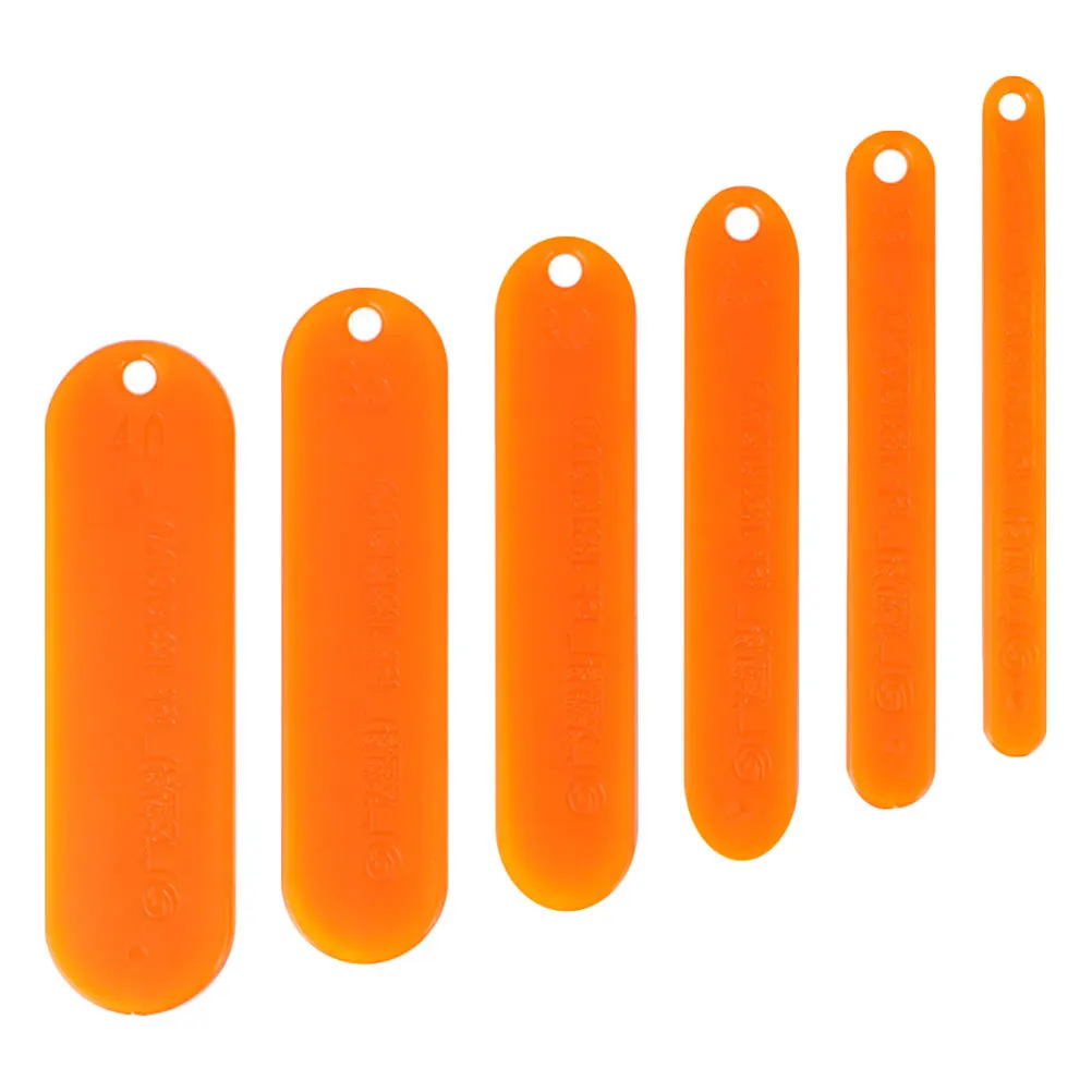 

6 Pcs Fish Net Repair Tool Fishing Netting Needle Cast Material Shuttle Knitting Shuttles