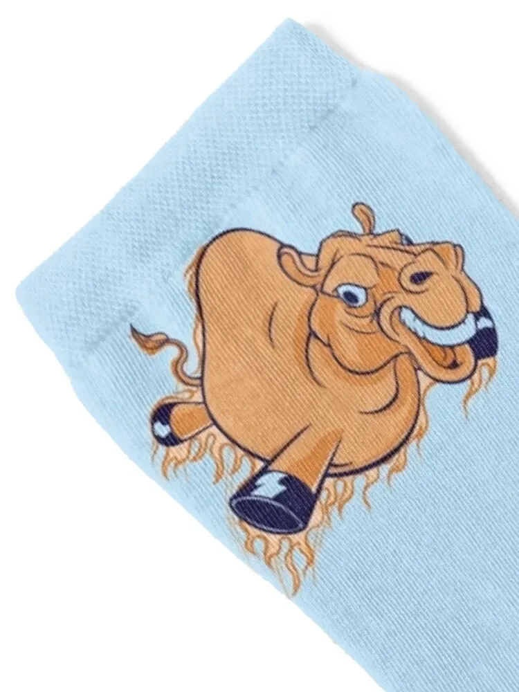 Flying camel, camel comic, dromedary Socks cycling loose Socks Ladies Men's