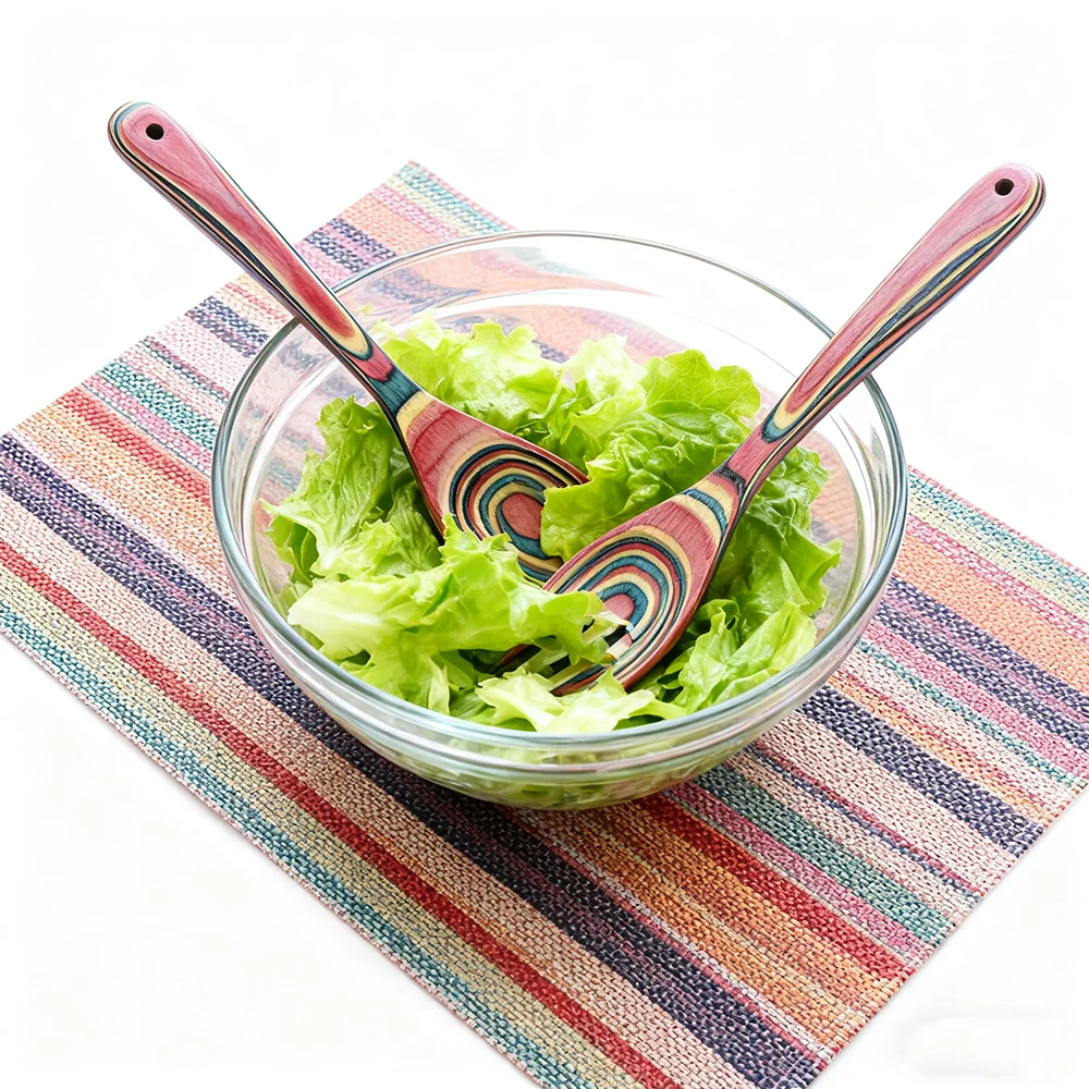 Ik Wooden Salad Spo… - image