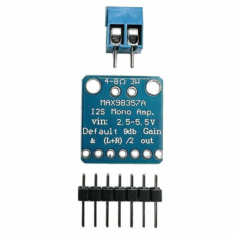 MAX98357A Audio Amplifier Module 3006 I2S 3W D Class Audio Amplifier Without Filtering For DIY Speaker Audio Projects