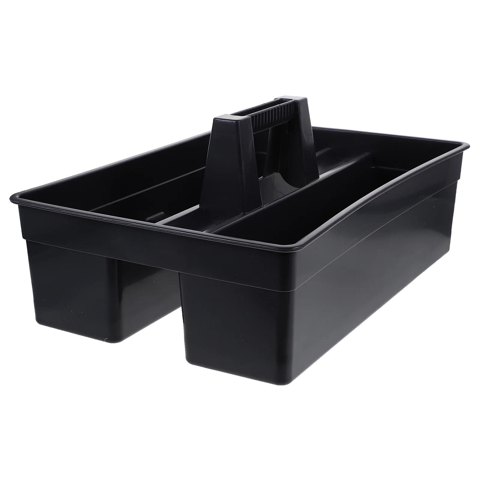 3 Dividers General Purpose Tool Carry Plastic Tote with Handle