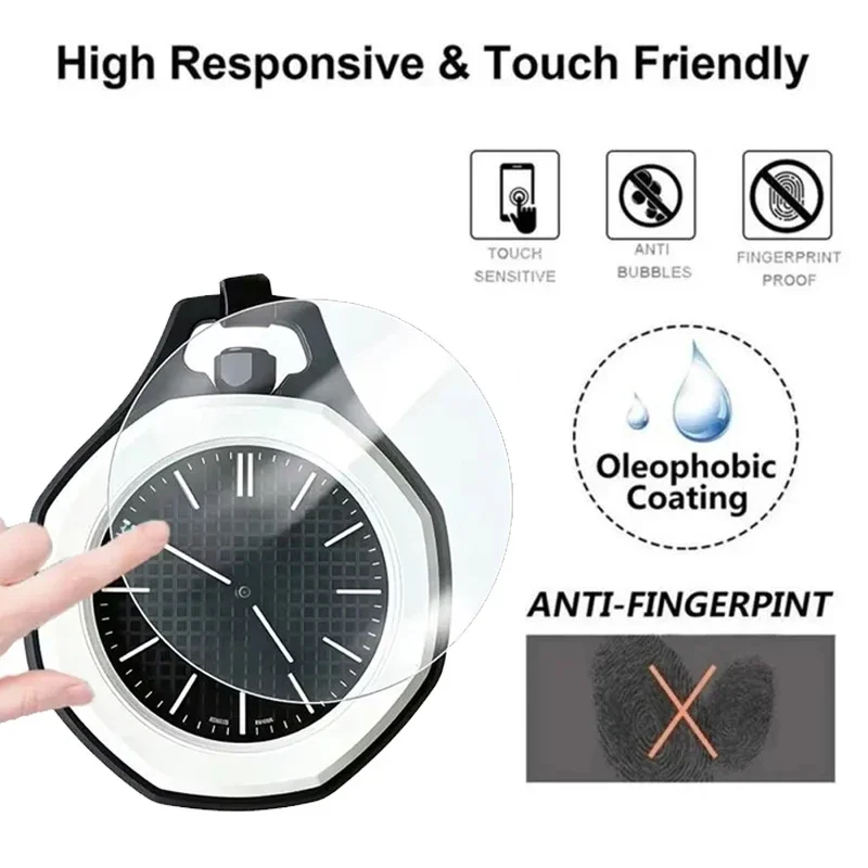 1-6 PCS 9H Tempered Glass For Swatch X AP Royal Pop Screen Protector HD Clear Anti-scratch Film For Royal Pop Swatch Accessories