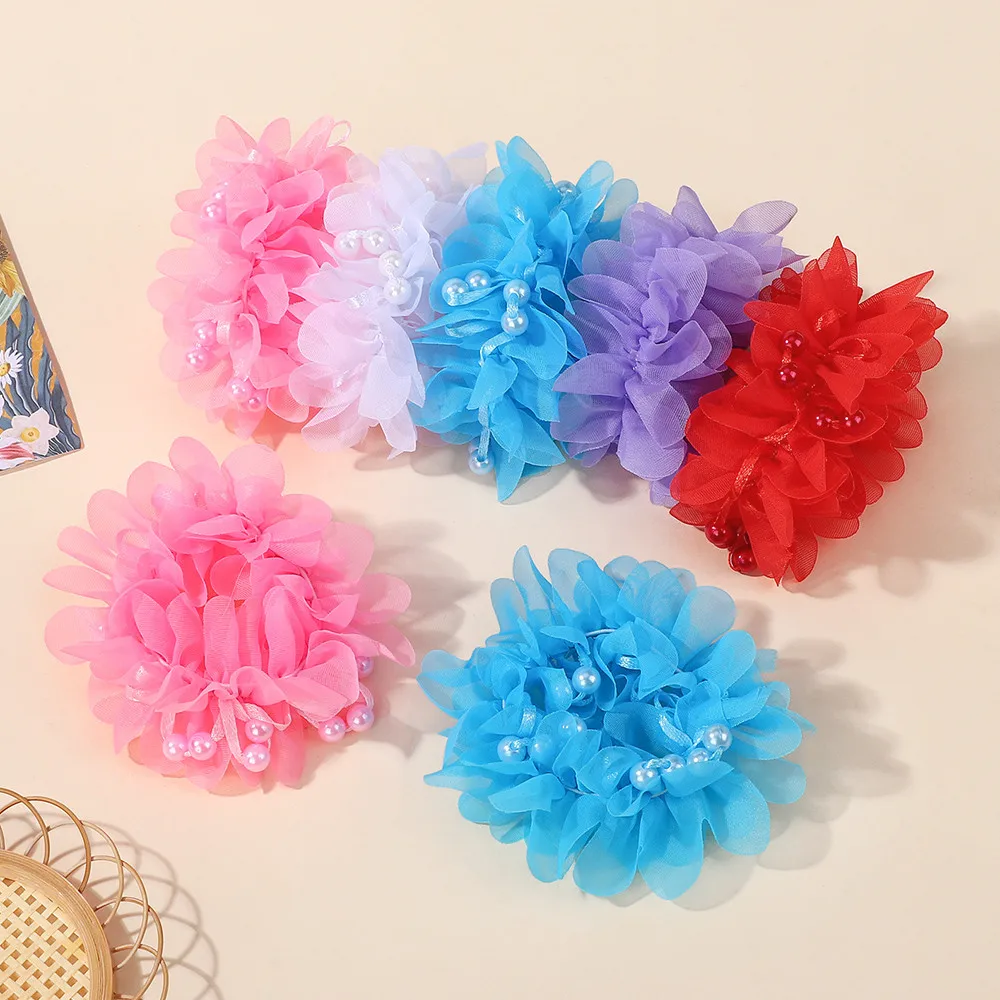 OPASKI DO WŁOSÓW Z WĘZEŁKAMI 2 SZT. Urocze, Słodkie Opaski Elastyczne do Codziennego Użytku, Wygodne i Modne Opaski dla Kobiet i Dziewcząt