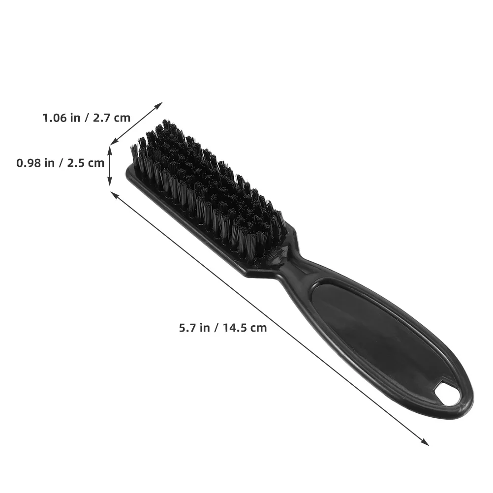 4 قطع من فرشاة تنظيف ماكينة الحلاقة من النايلون الناعم لقص شعر الرقبة والكتف وإزالة بقايا الشعر أداة تشذيب الصالون الاحترافية