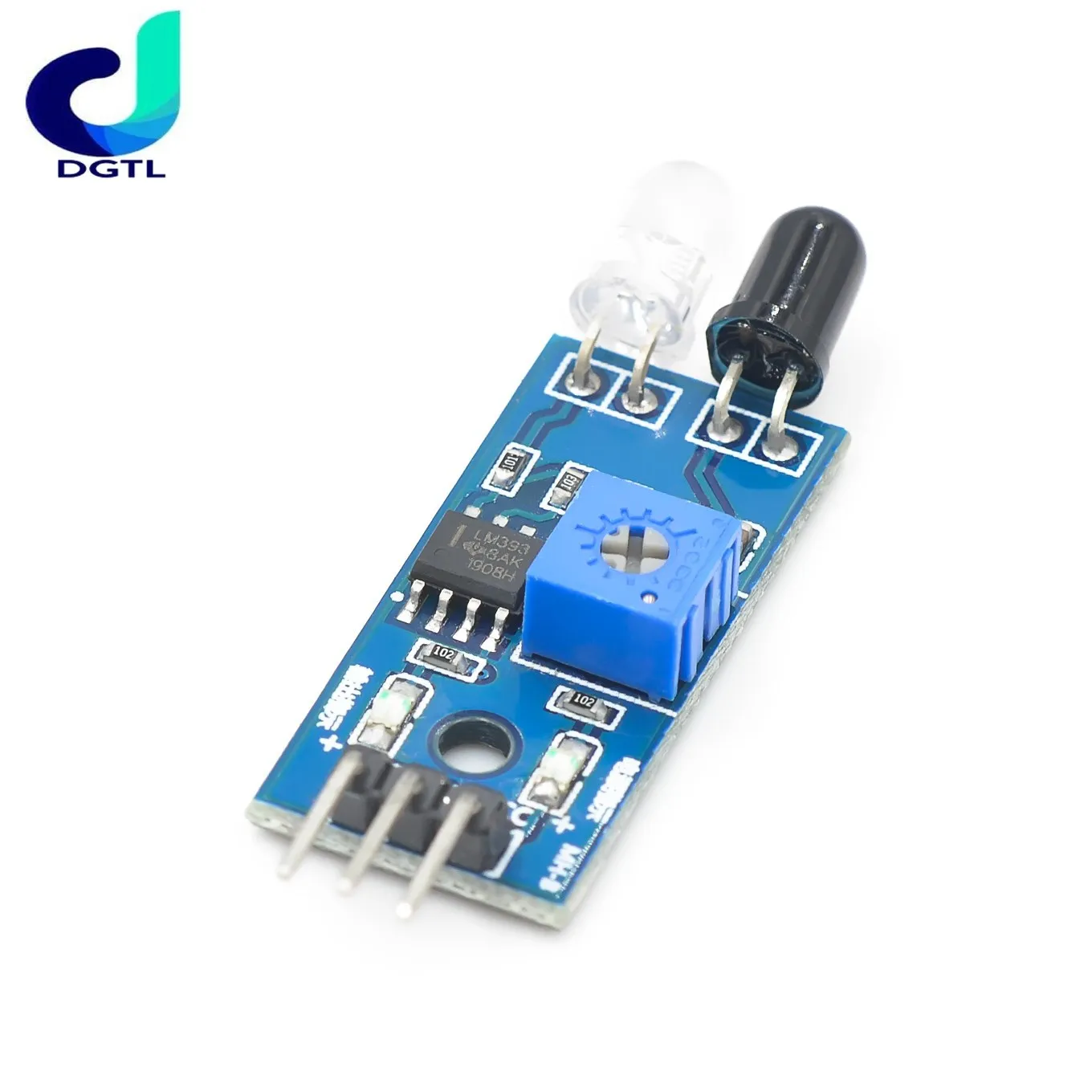 

IR Infrared Obstacle Avoidance Sensor Module for Arduino Smart Car Robot 3-wire Reflective Photoelectric New